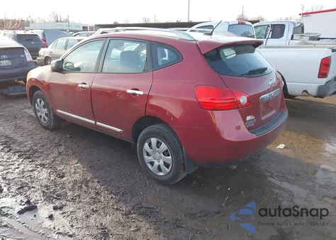 2014 Nissan Rogue Select S from USA, damaged, VIN JN8AS5MTXEW604650